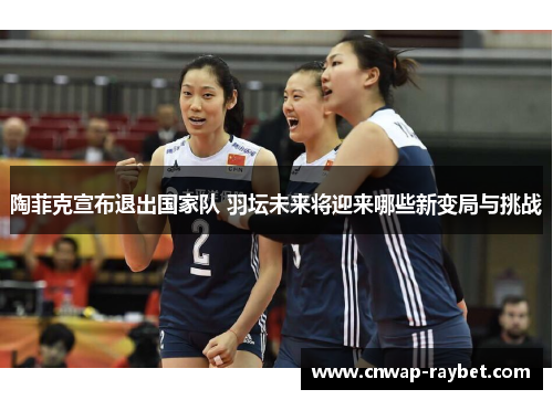 陶菲克宣布退出国家队 羽坛未来将迎来哪些新变局与挑战
